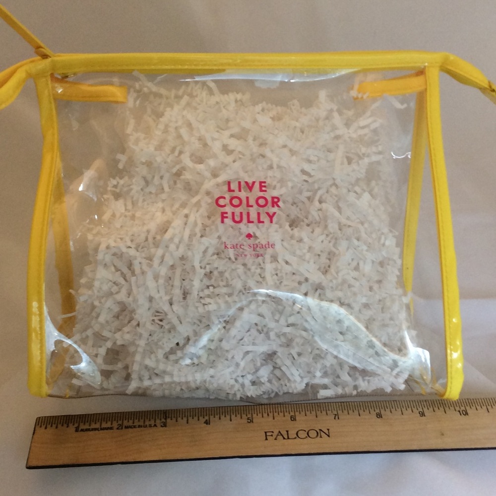 Kate Spade “Live ColorFully” makeup bag/pouch NEW